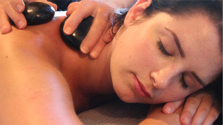 Hot Stone Neck Massage